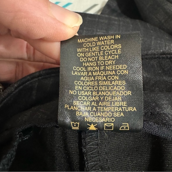 Dalia Plaid Pull-On Ponte Pants - Picture 4 of 8